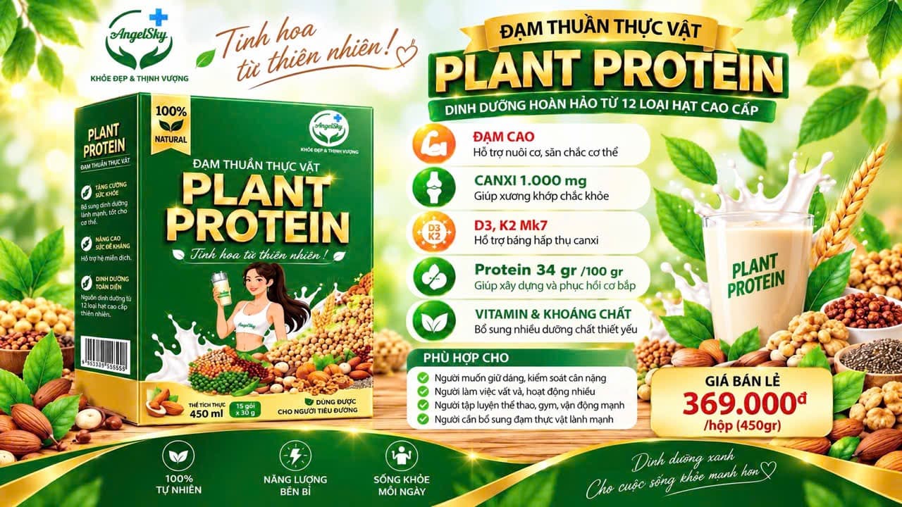 ĐẠM THUẦN THỰC VẬT